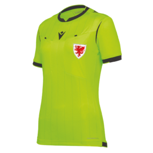 FAW Stephanie Referee Woman Shirt NYel/Blk SS [P]