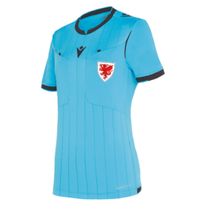 FAW Stephanie Referee Woman Shirt NSky/Blk SS [P]